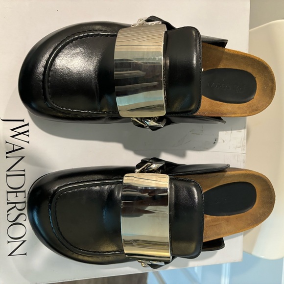 JWANDERSON CALF TRESOR BALCK BRACELET LOAFERS - Picture 10 of 13